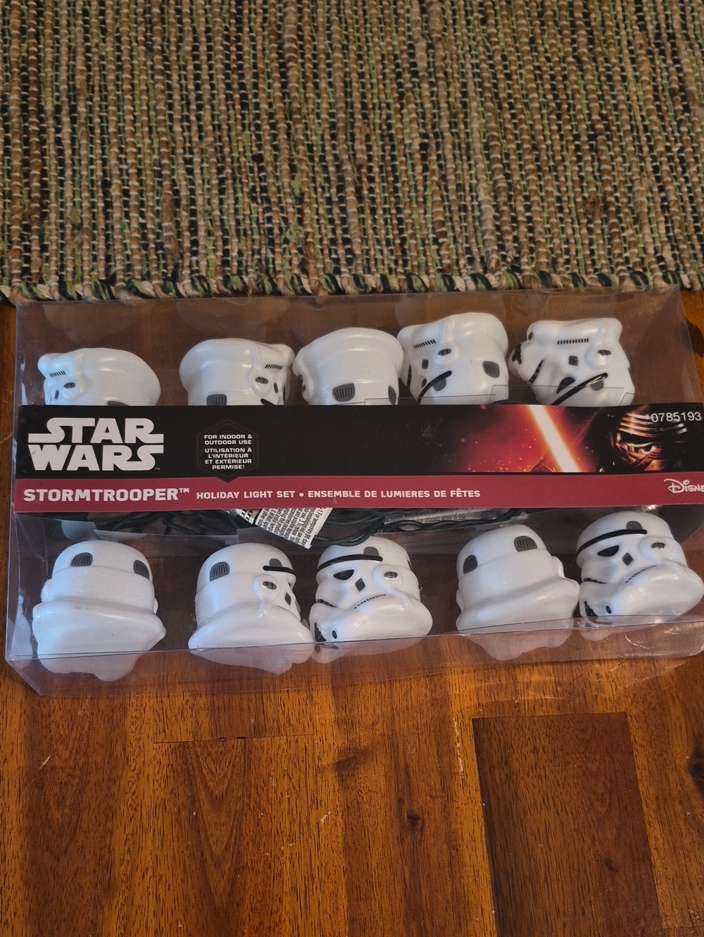 Star Wars Stormtrooper Helmet Light Set -New Collectors